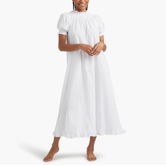 Hill House Dresses & Skirts - Hill House Caroline Nap Dress in White Swiss Dot